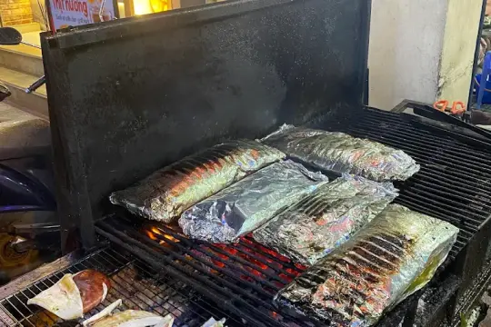 Жареная рыба Tám Yến в Нячанге