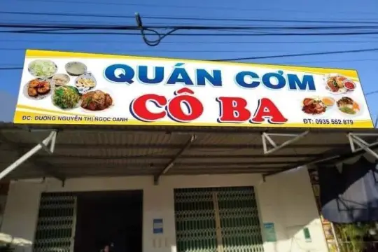 Quán Cơm Cô Ba