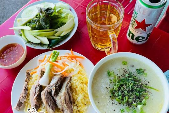 Рис с уткой и утиная каша на 554 Trần Quý Cáp