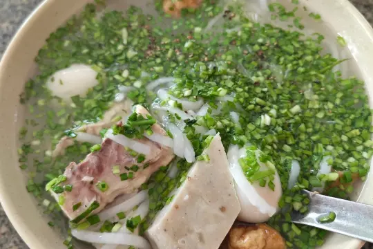 Суп с толстой лапшой Hai Quang